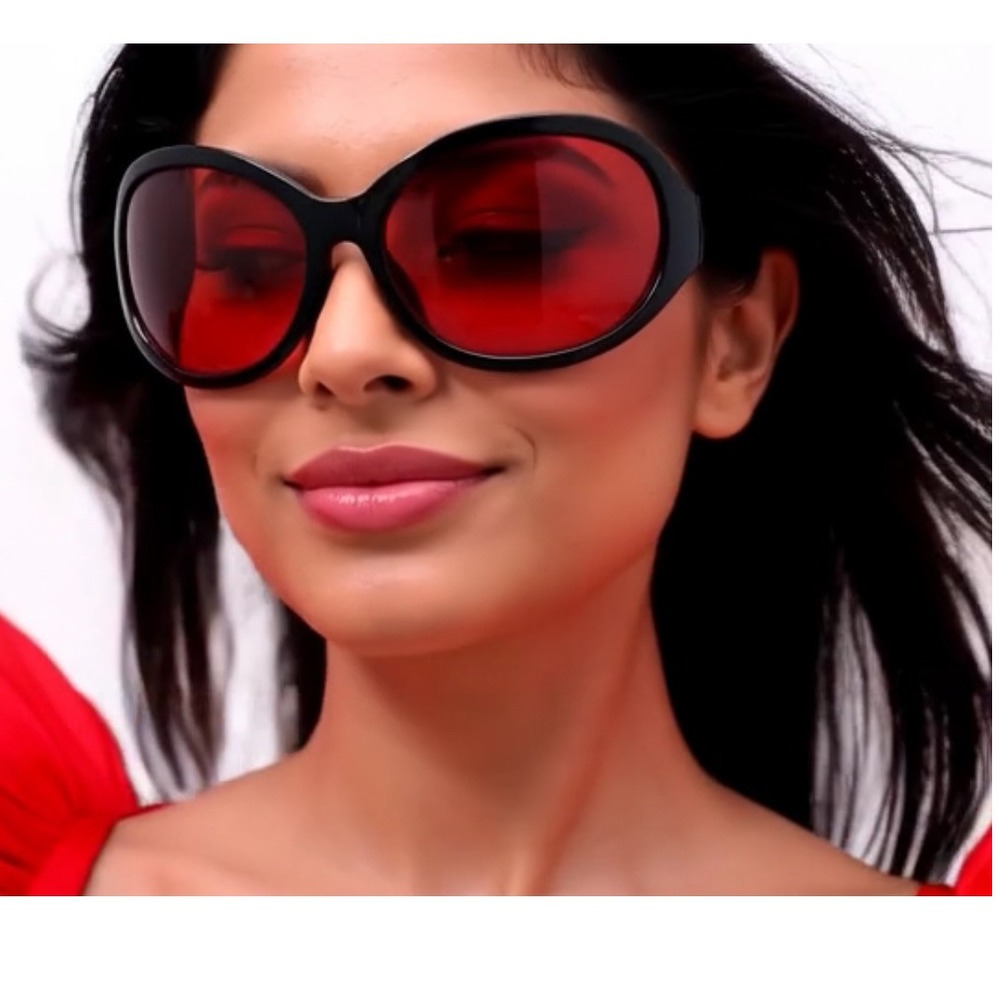 Red Sunglasses Fashion Designer New Outdoor Driving Shades‎ Rojo Gafas Lentes